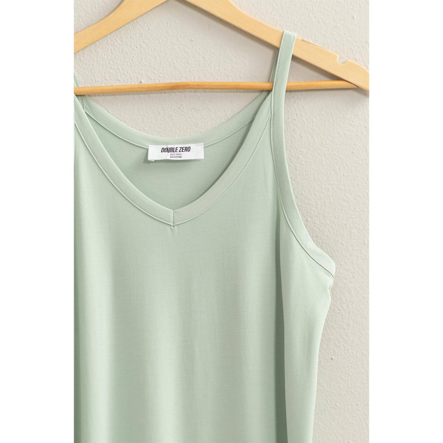 DZ24C269-Soft V-Neck Midi Dress