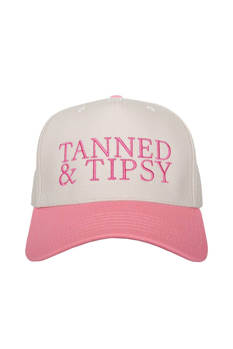 Tanned & Tipsy Wholesale Two-Tone Hat