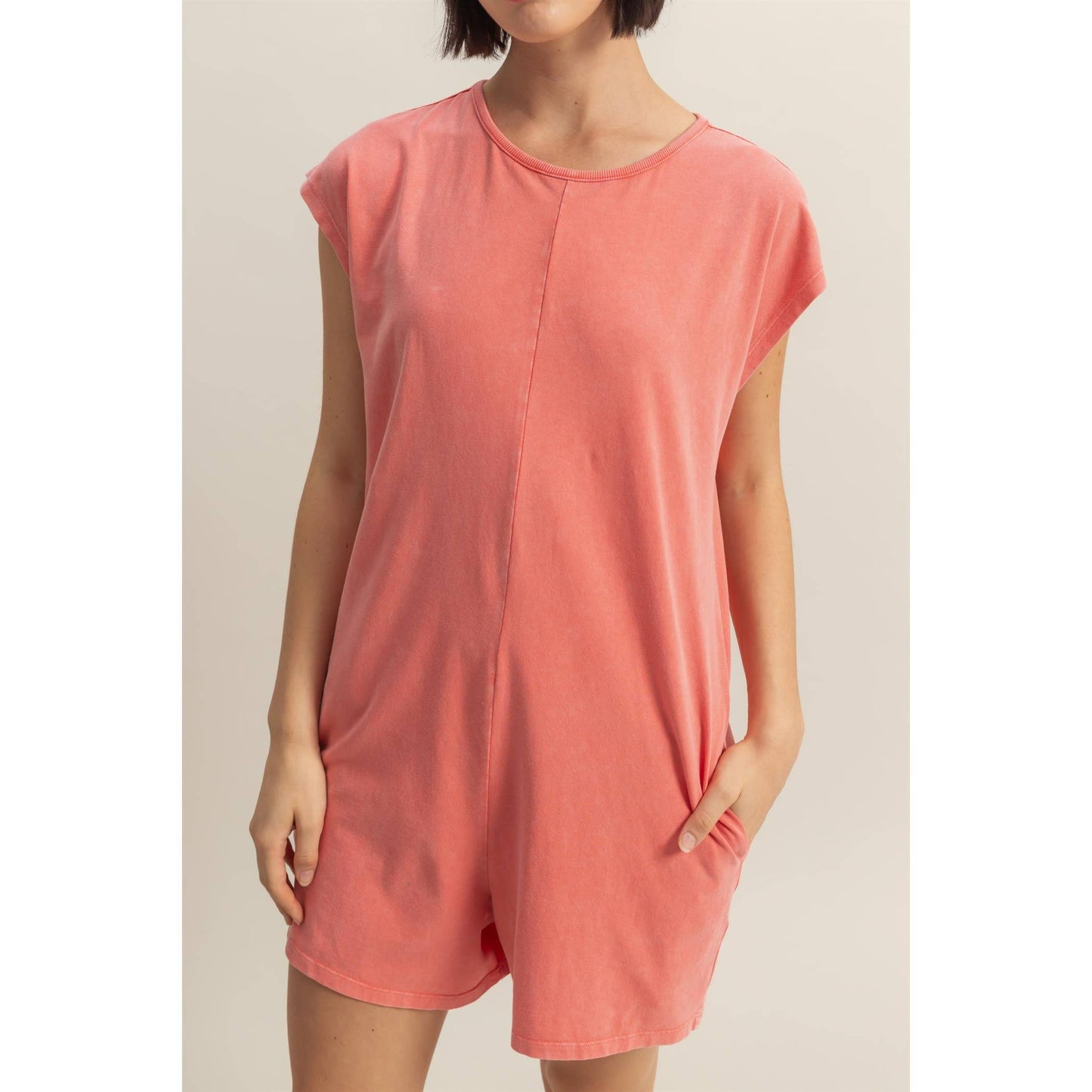 Sleeveless Relaxed Fit Breezy Romper