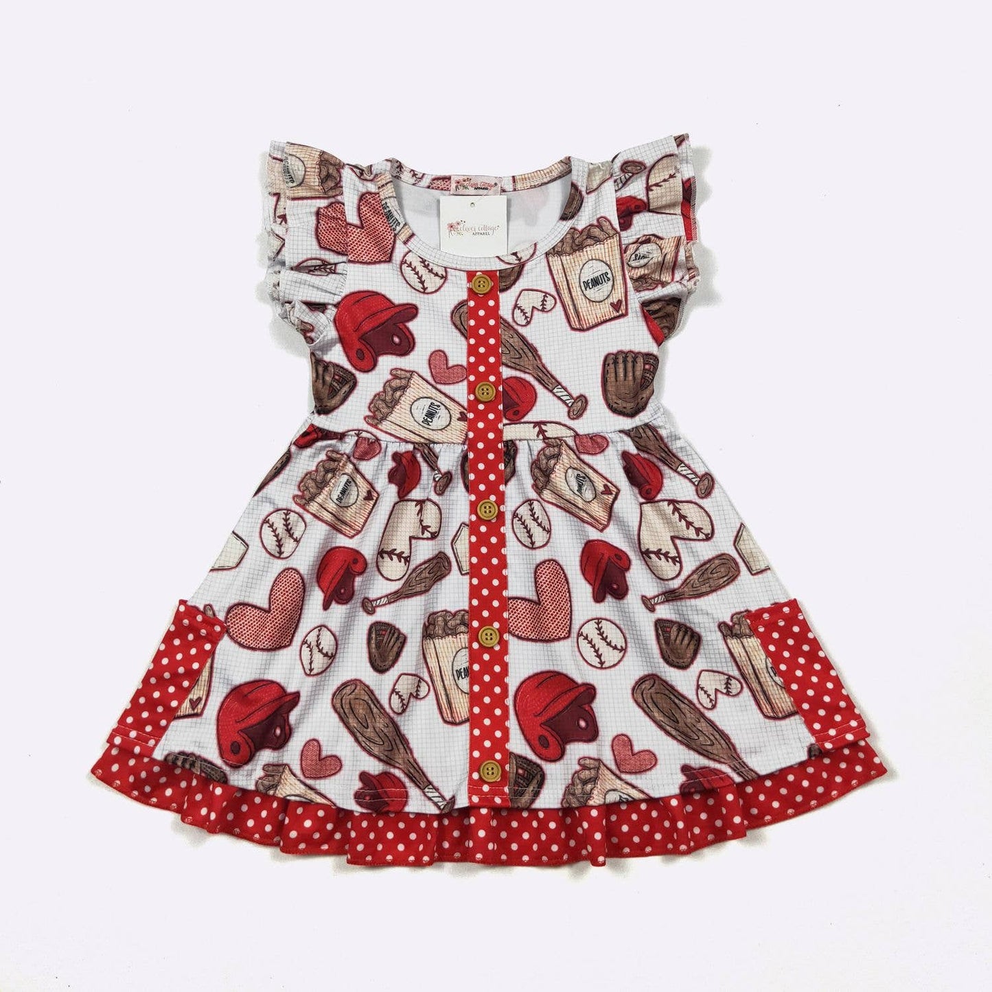 Ball & Peanuts Girls Dress