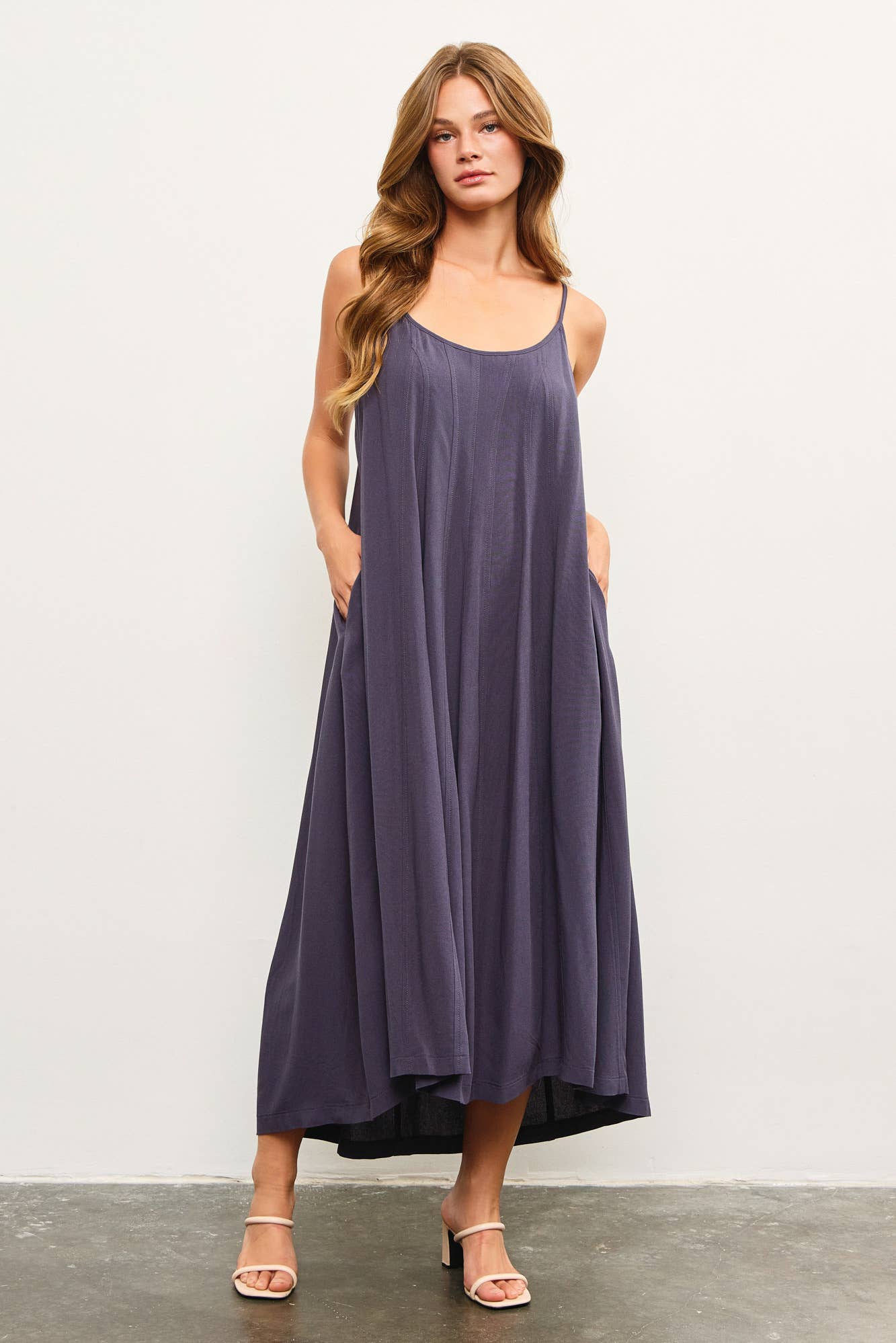 FLOWY CAMI DRESS