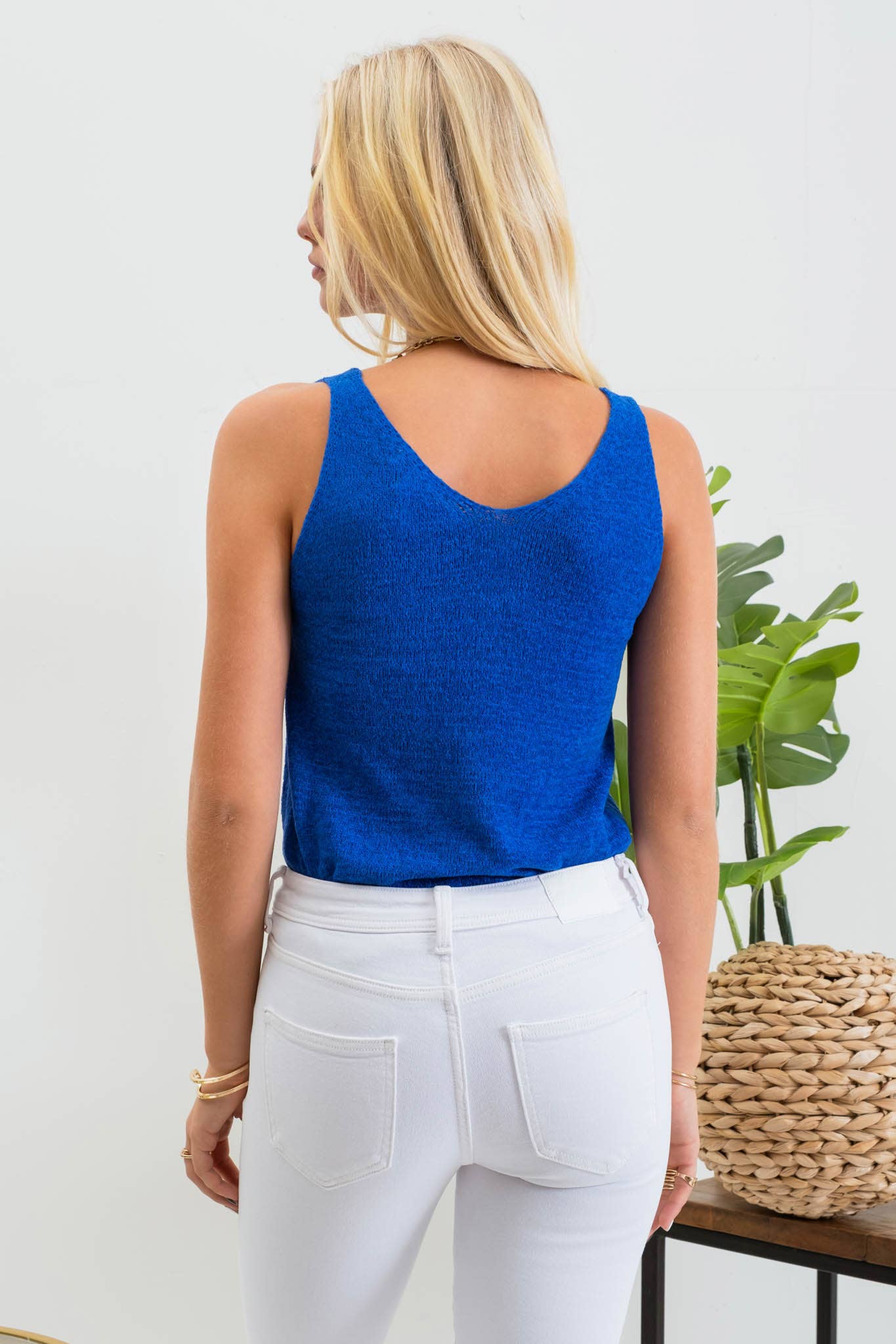 KNIT TANK TOP