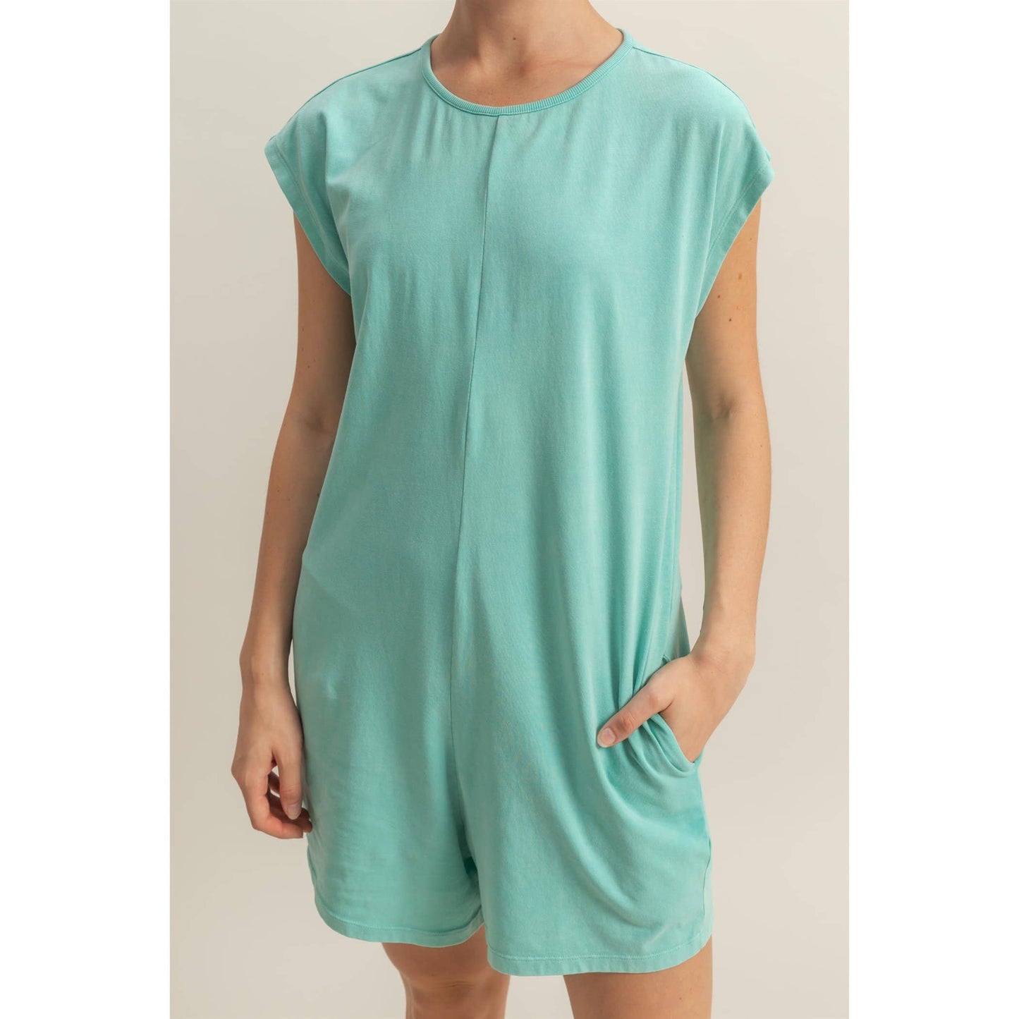 Sleeveless Relaxed Fit Breezy Romper