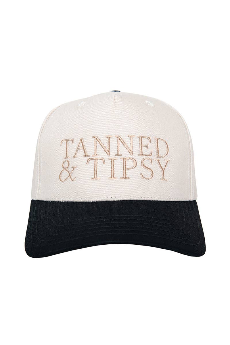 Tanned & Tipsy Wholesale Two-Tone Hat