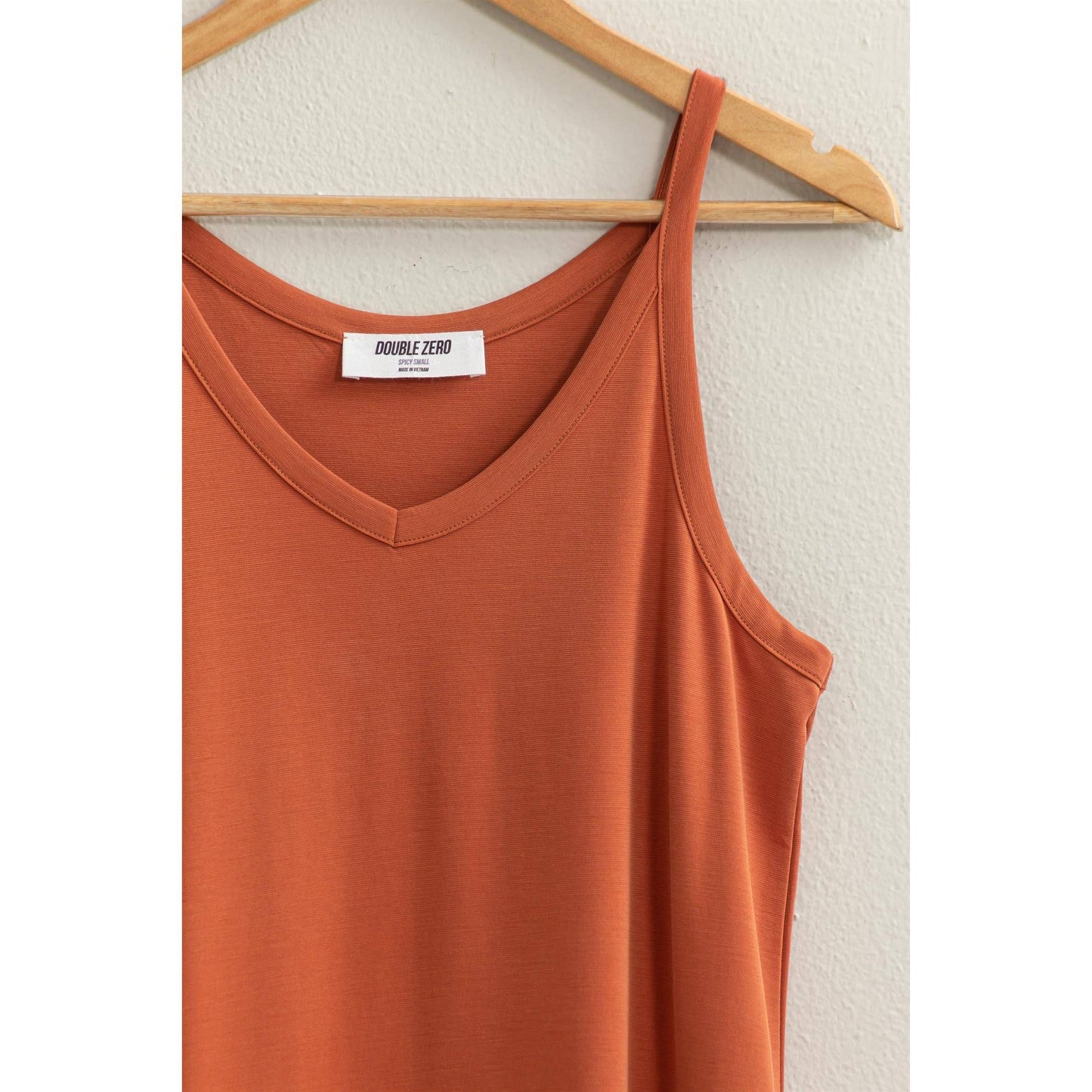 DZ24C269-Soft V-Neck Midi Dress