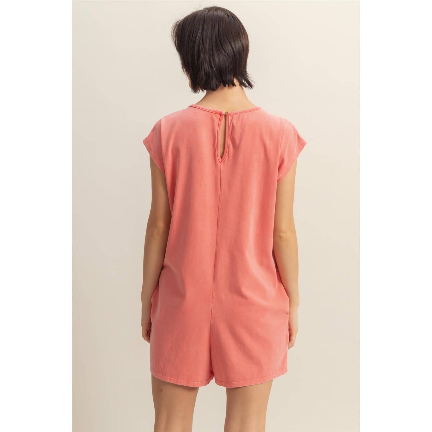 Sleeveless Relaxed Fit Breezy Romper