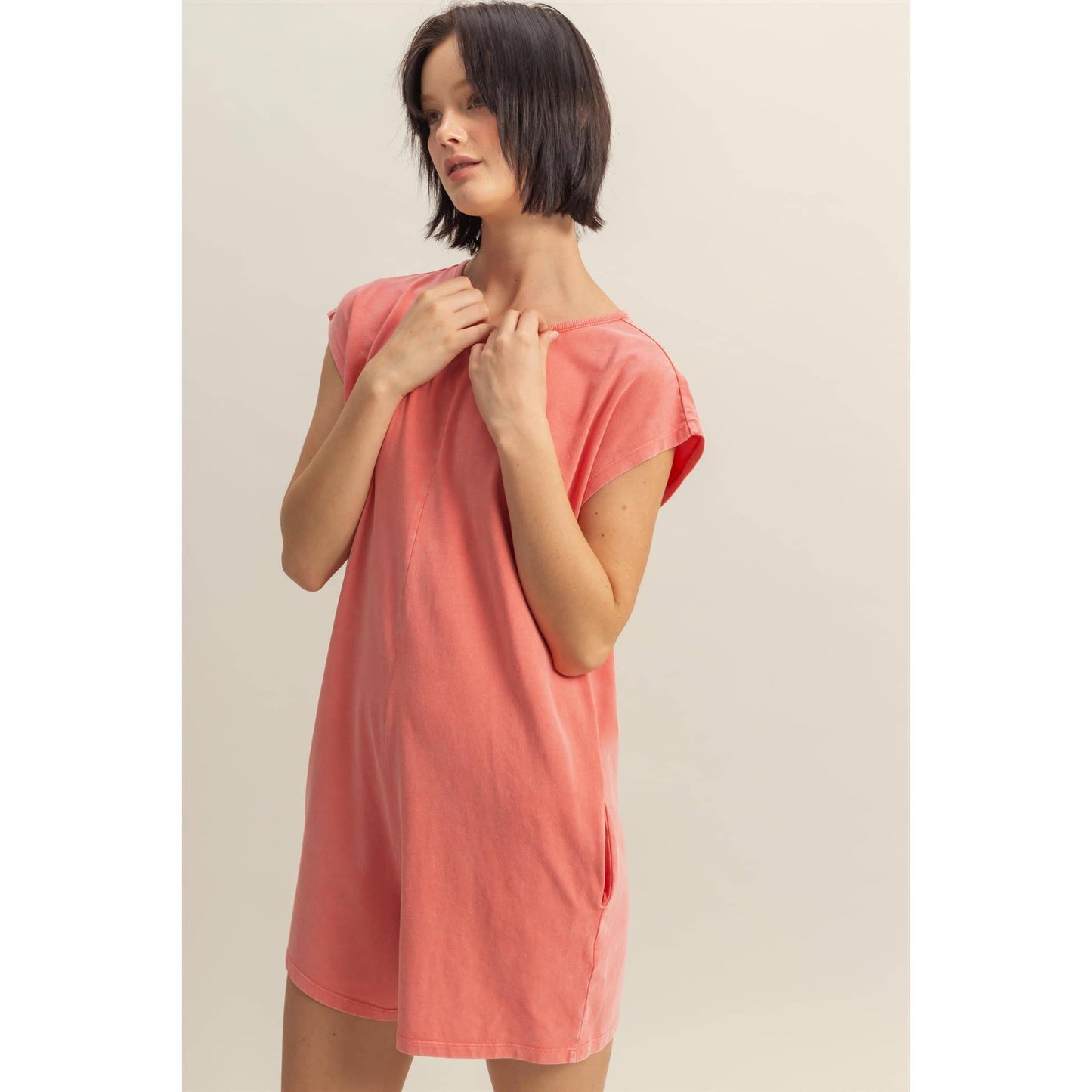 Sleeveless Relaxed Fit Breezy Romper