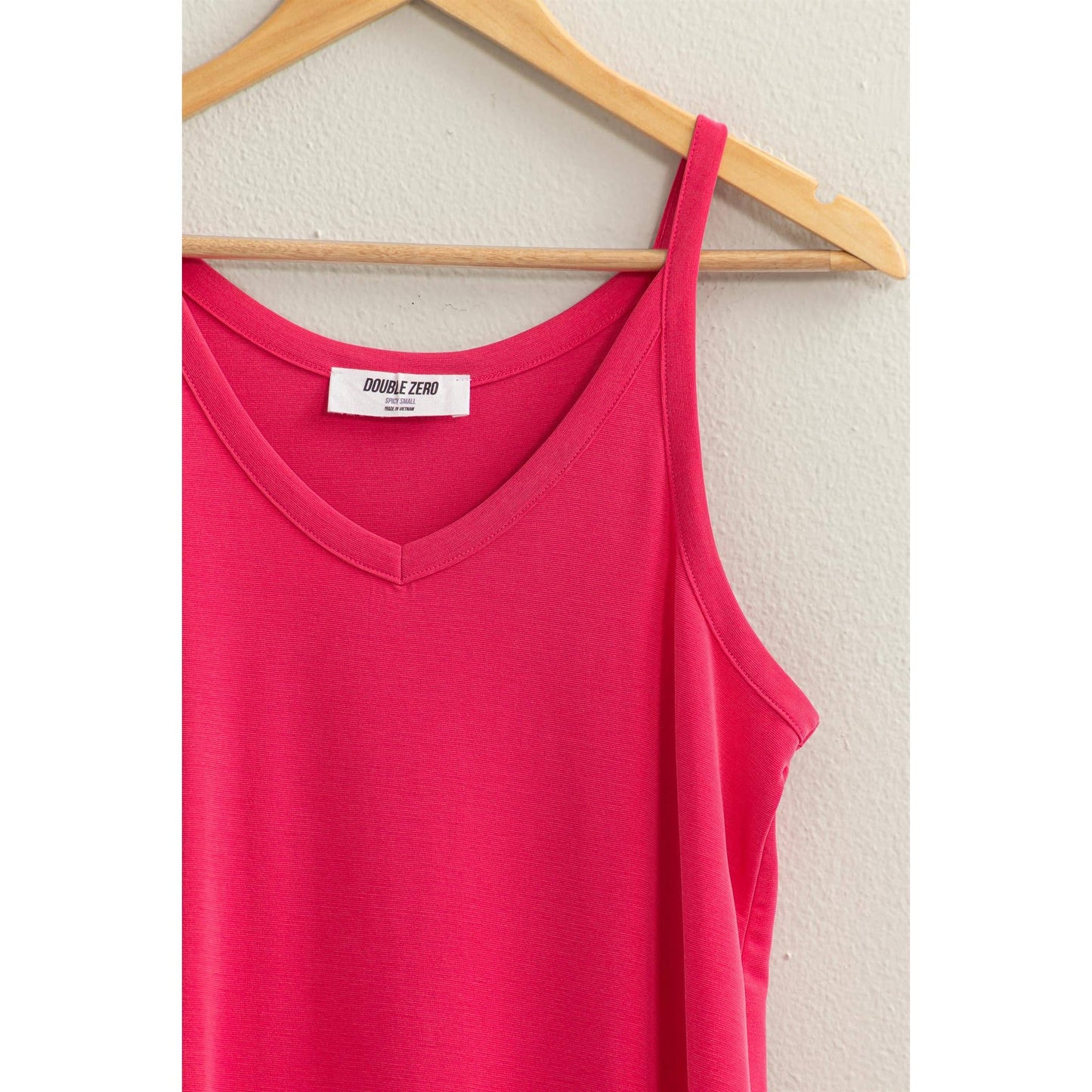 DZ24C269-Soft V-Neck Midi Dress