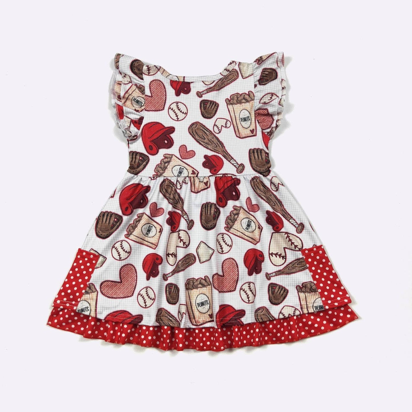 Ball & Peanuts Girls Dress