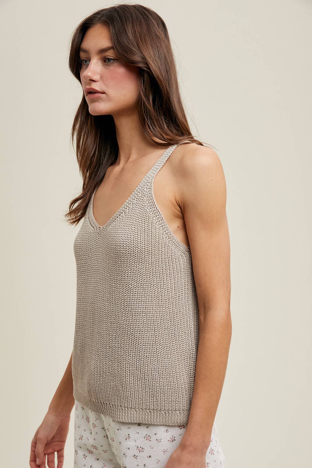 SWEATER CAMI TOP