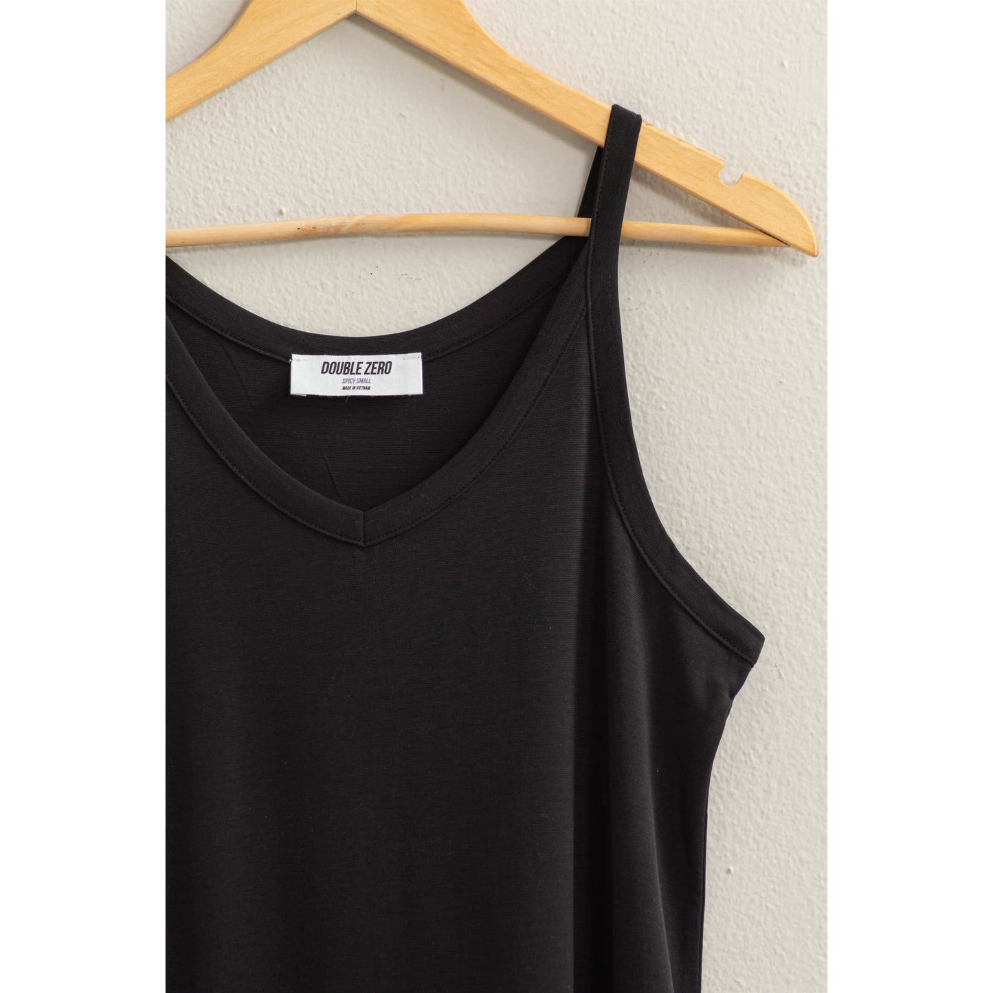 DZ24C269-Soft V-Neck Midi Dress