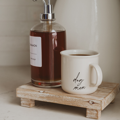 Dog Mom 11 oz Campfire Coffee Mug - Home Decor & Gifts