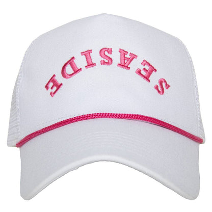 SEASIDE Upside Down Trucker Cap with Rope