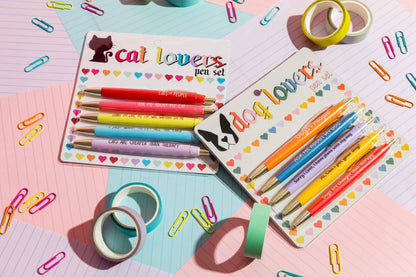 Dog Lovers Pen Set (funny gifts, dog mom gifts, novelty pen)