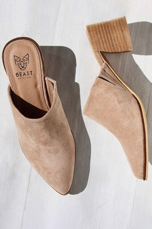 Block Heels, Mules