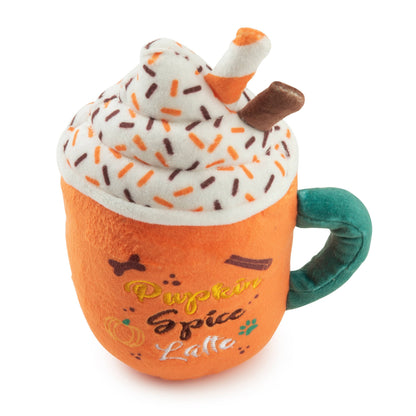 Pupkin Spice Latte Mug Halloween Fall 2026 Plush Dog Toy