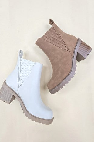 Casual Chelsea Ankle Booties