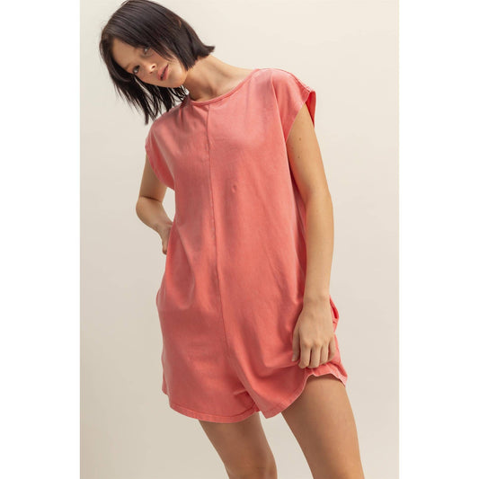 Sleeveless Relaxed Fit Breezy Romper