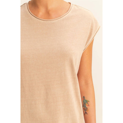 DZ25C734-Freestyle Sleeveless Mini Dress
