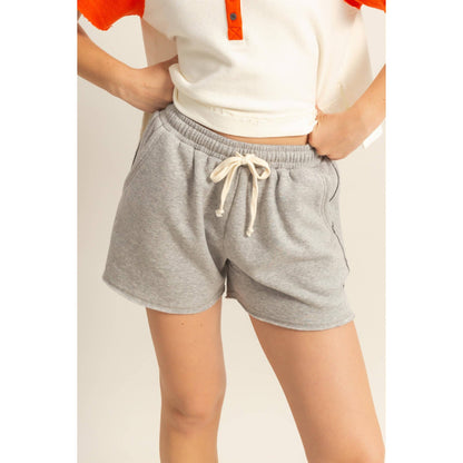 DZ25A915-Drawstring Lounge Shorts