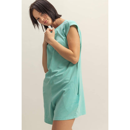 Sleeveless Relaxed Fit Breezy Romper