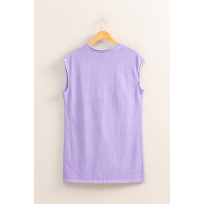 DZ25C734-Freestyle Sleeveless Mini Dress