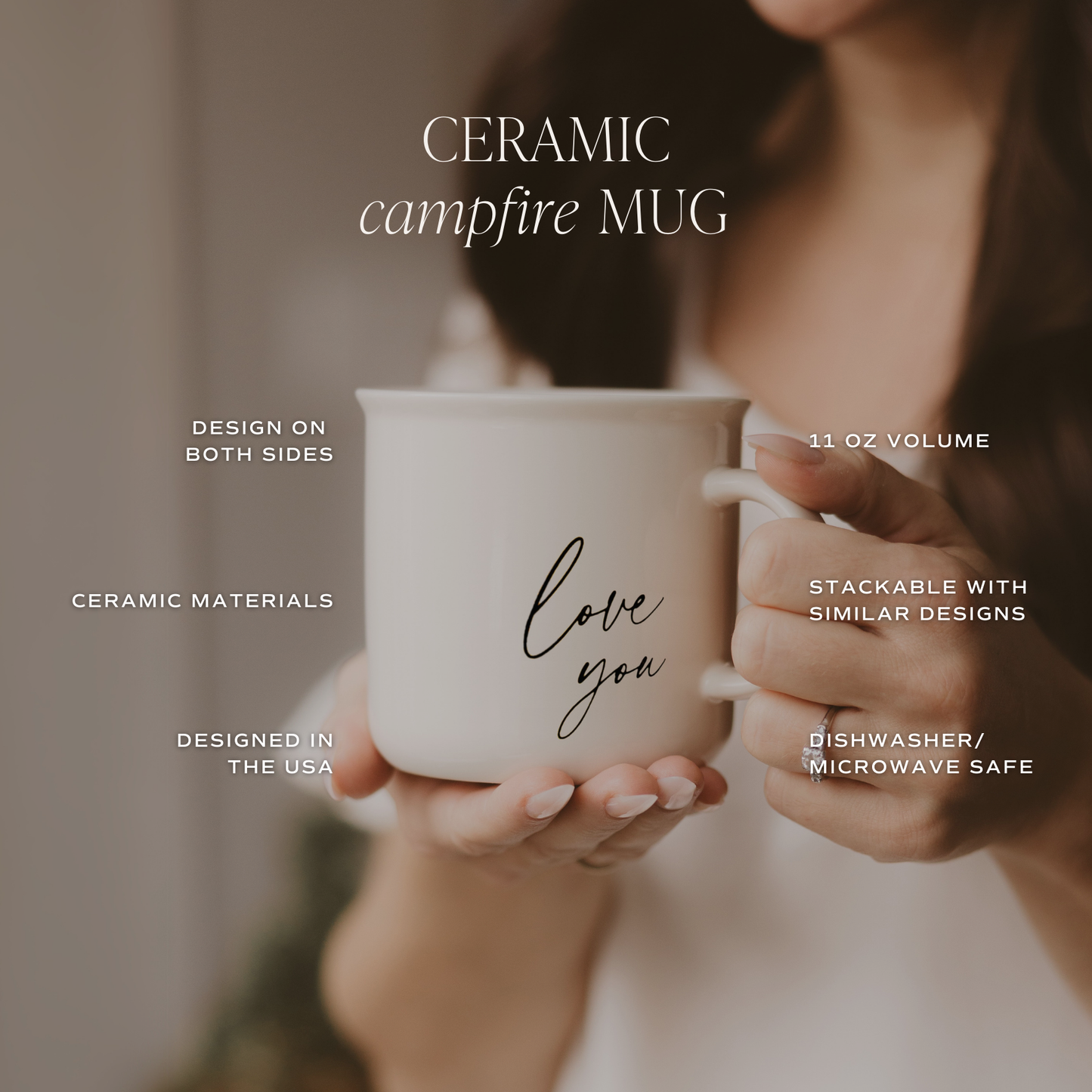 Dog Mom 11 oz Campfire Coffee Mug - Home Decor & Gifts