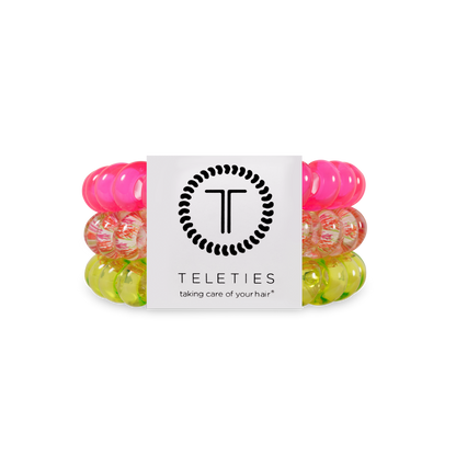 Spiral Hair Coils | Large | Tropical Punch Hair Ties