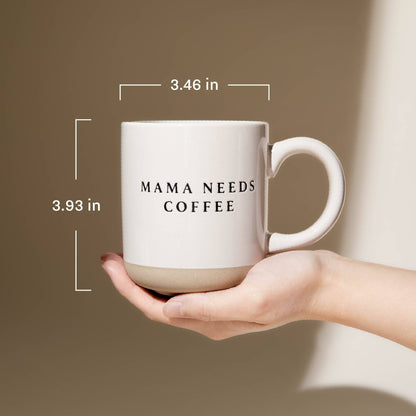Dog Mom Stoneware Coffee Mug - Gifts & Home Decor