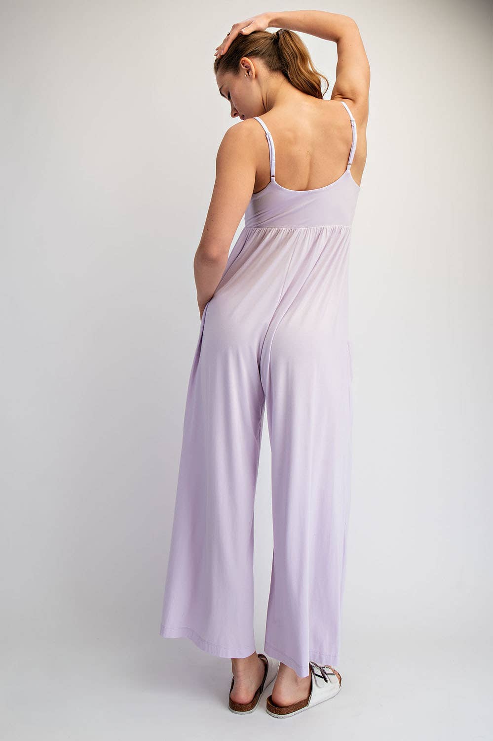 VISCOSE MODAL WIDE LEG ONESIE