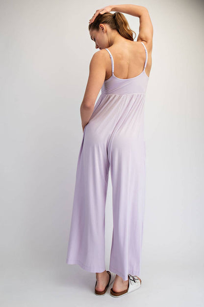 VISCOSE MODAL WIDE LEG ONESIE