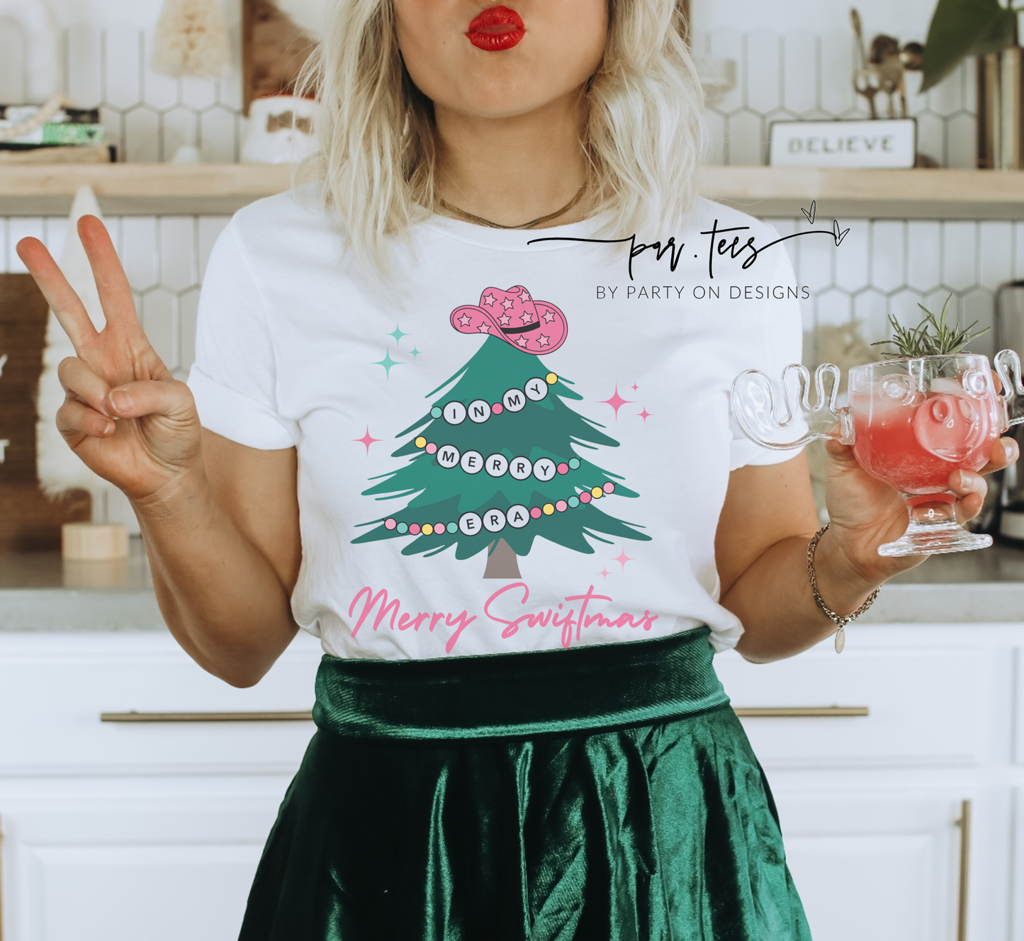 Merry Swiftmas Tree Tees by Taylor Swift Christmas Tshirts