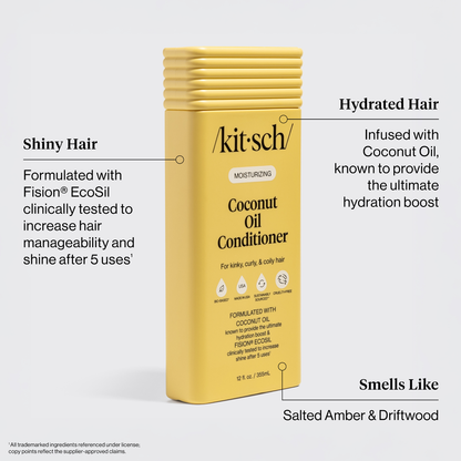 Moisturizing Coconut Oil Shampoo & Conditioner Combo