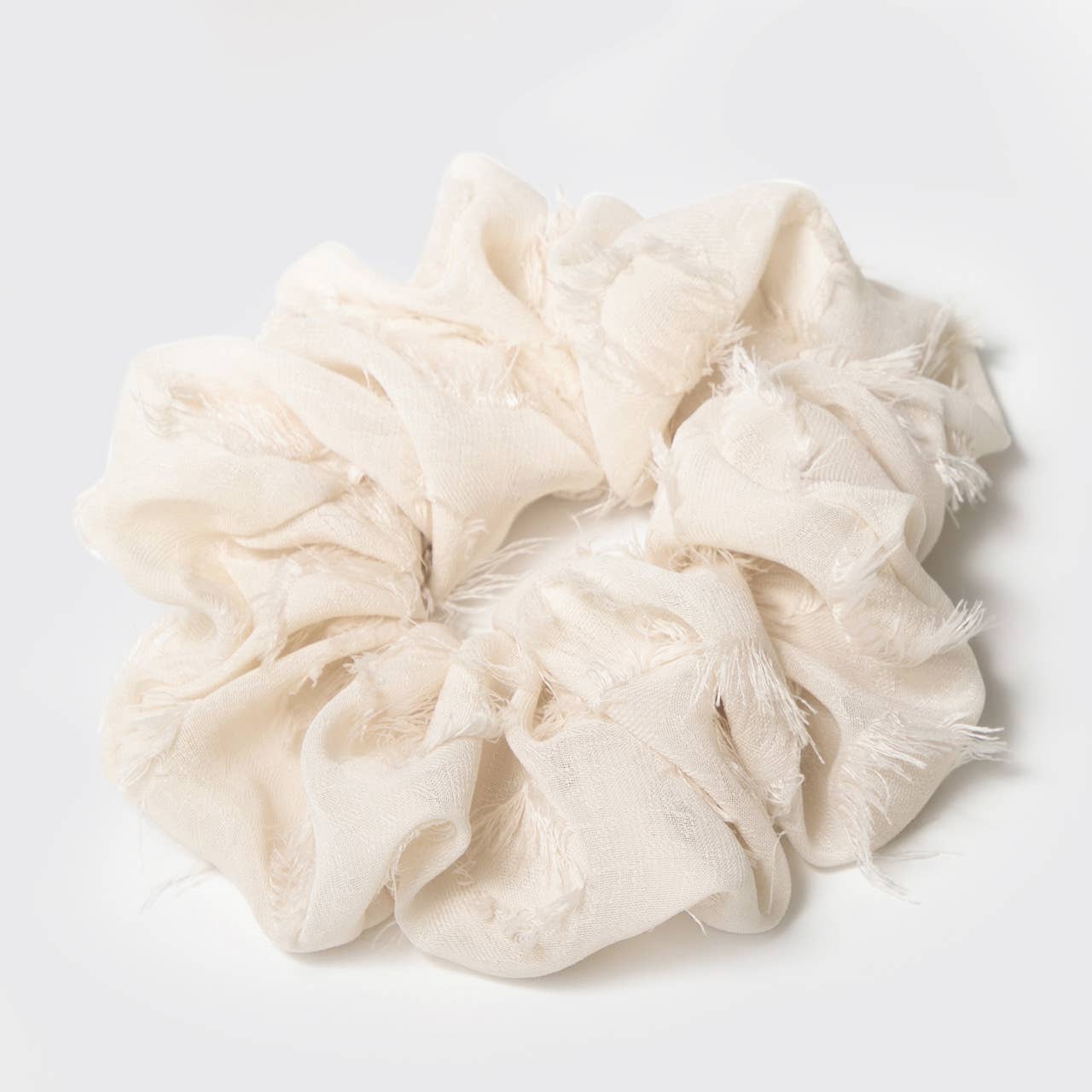 Brunch Scrunchie - Frayed Linen