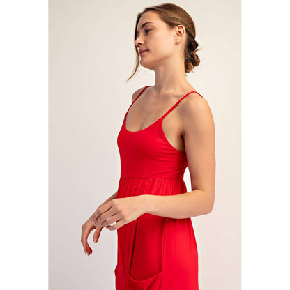 VISCOSE MODAL WIDE LEG ONESIE