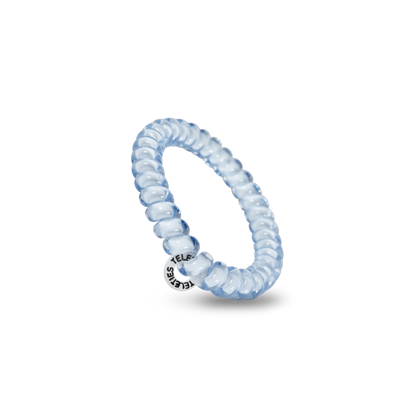 Spiral Hair Coils | Small | Washed Denim Hair Ties