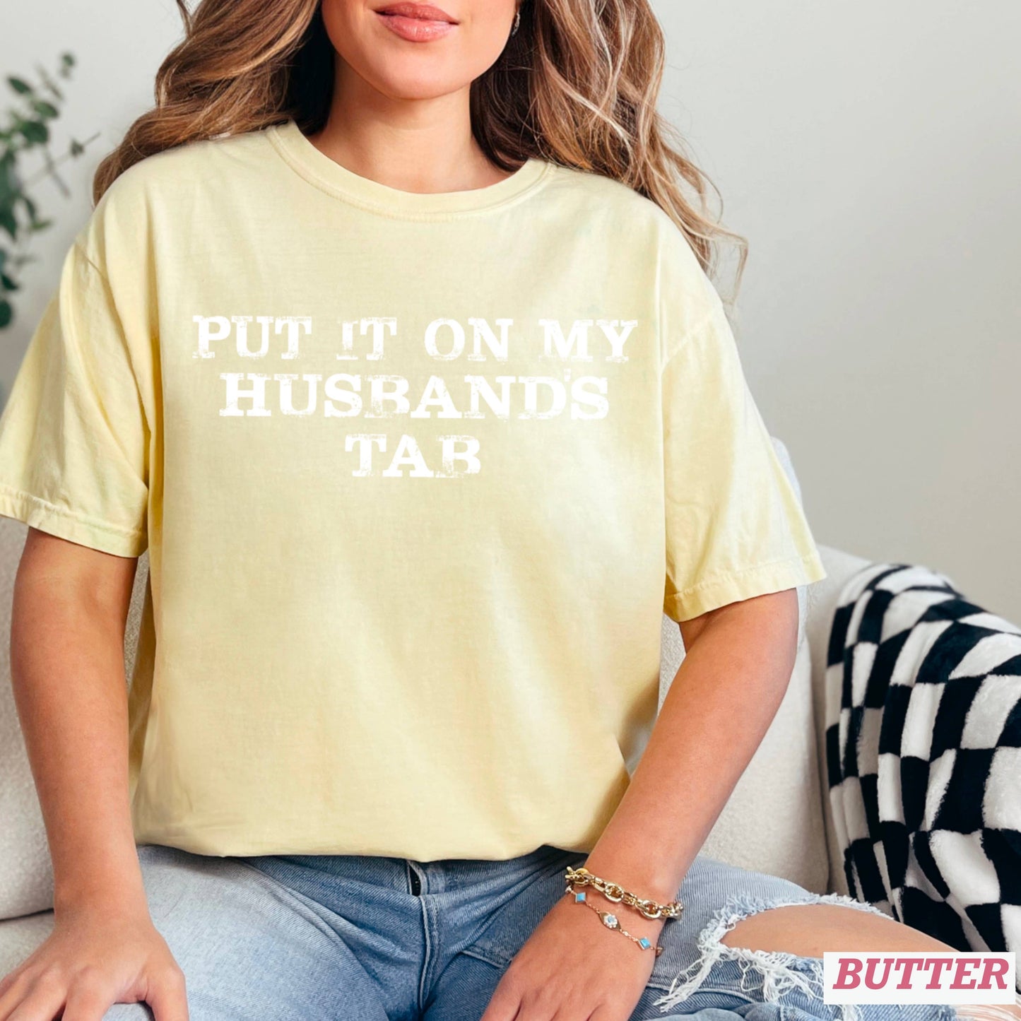 Women's Graphic Tee | Put It On My Husband's | Comfort Color