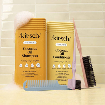 Moisturizing Coconut Oil Shampoo & Conditioner Combo