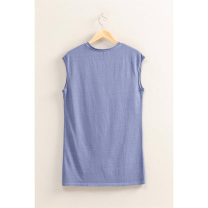 DZ25C734-Freestyle Sleeveless Mini Dress