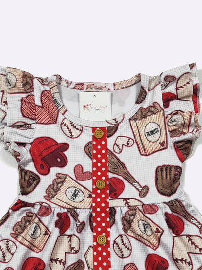 Ball & Peanuts Girls Dress