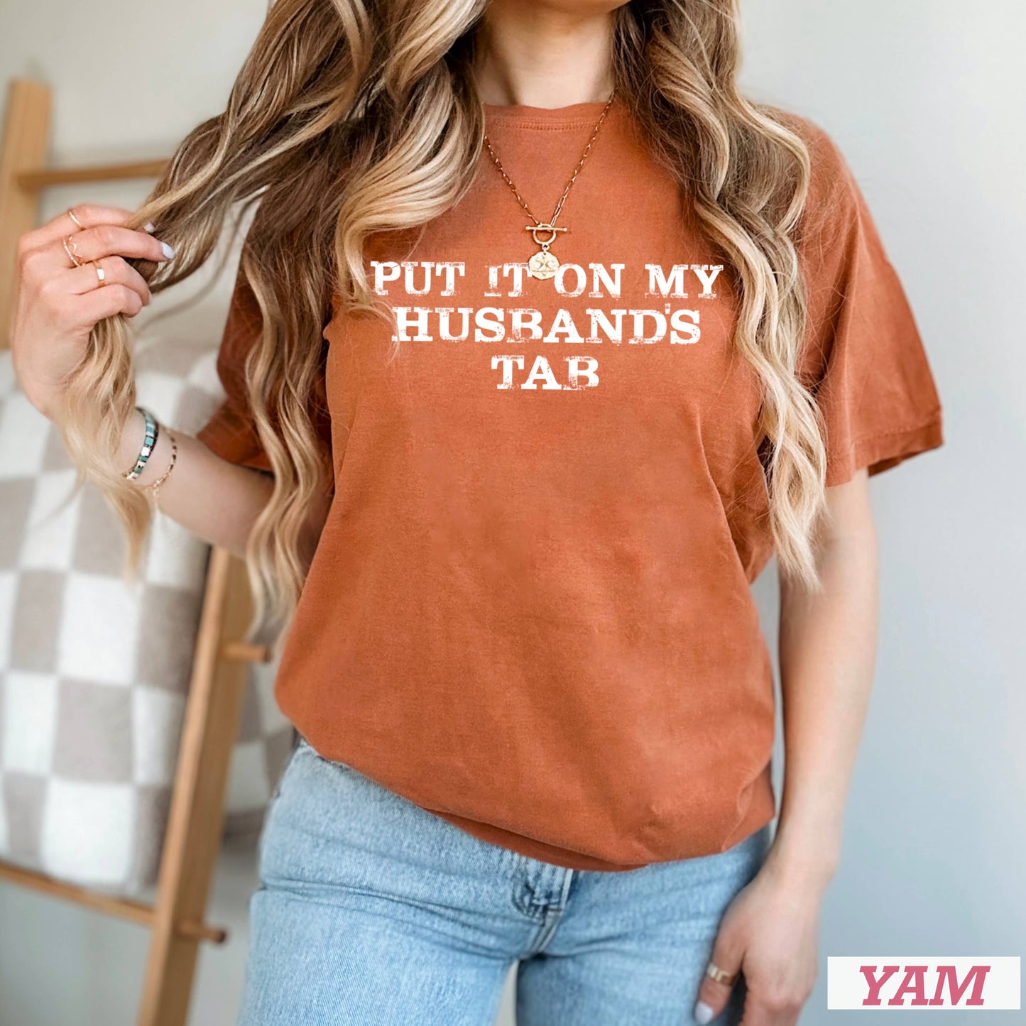 Women's Graphic Tee | Put It On My Husband's | Comfort Color