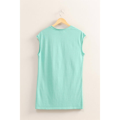 DZ25C734-Freestyle Sleeveless Mini Dress