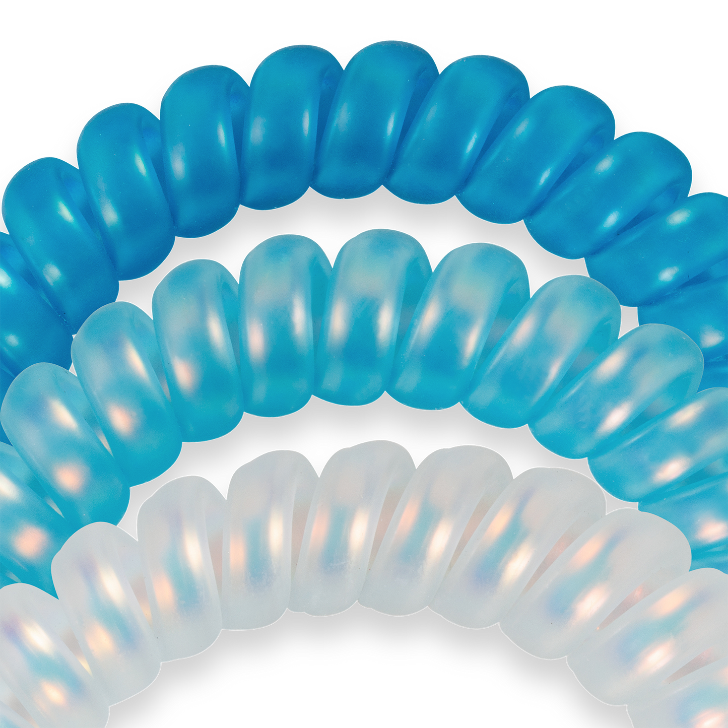Spiral Hair Coils | Large | Blue Seas